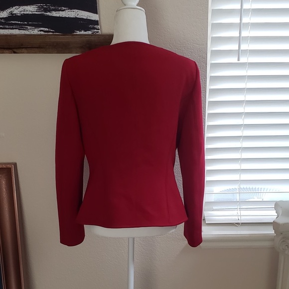 NWT Escada Wool Ribbed Blazer - Picture 4 of 7